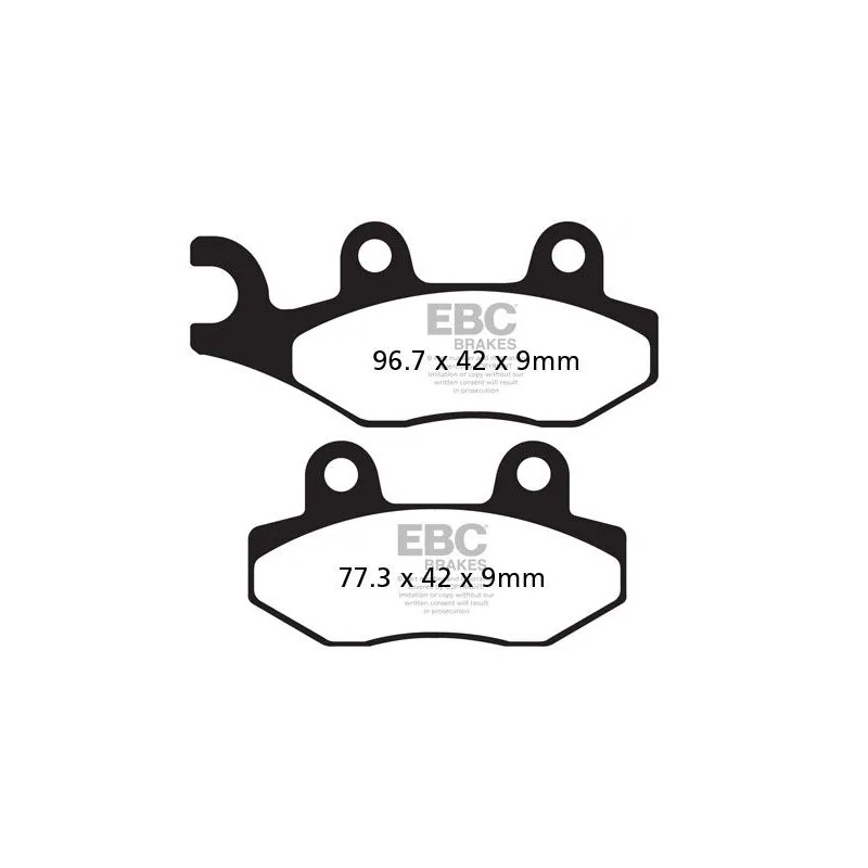SFAC Carbon Series Scooter Brake Pads