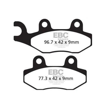 SFAC Carbon Series Scooter Brake Pads