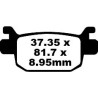 SFA-HH Series Sindered Scooter Brake Pads