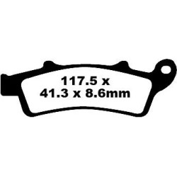 SFA Series Organic Scooter Brake Pads