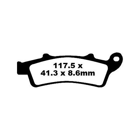 SFA-HH Series Sindered Scooter Brake Pads