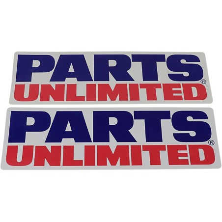 Autocollants Parts Unlimited