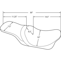 Selle 2 Places Predator