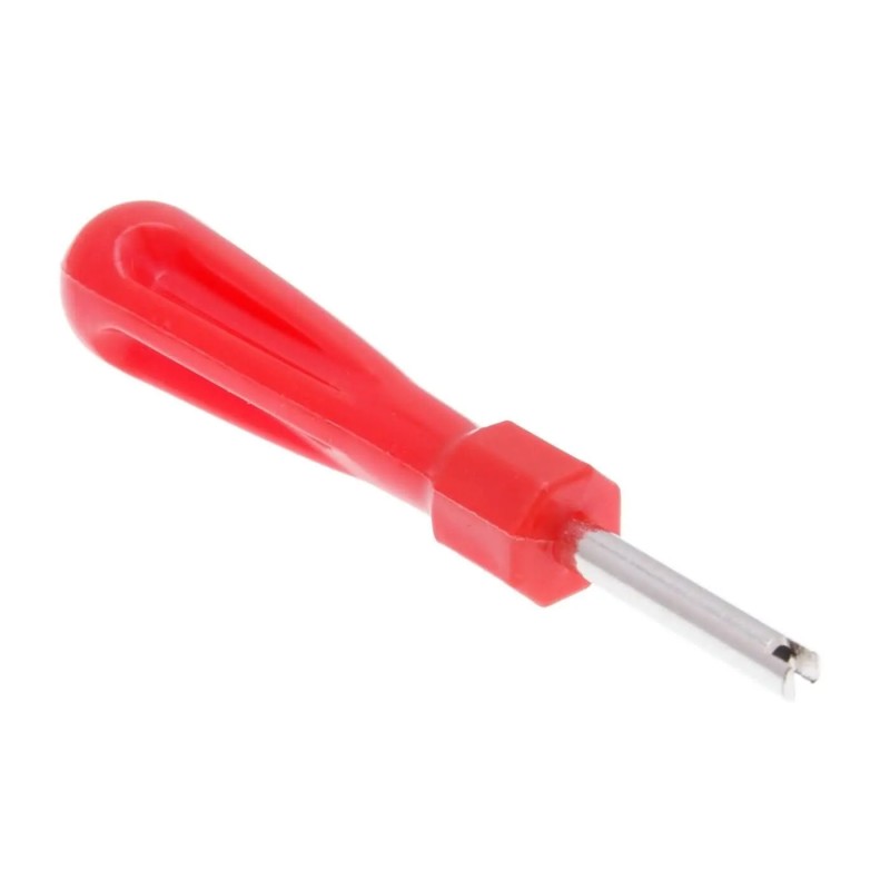Tyre valve unscrewing tool