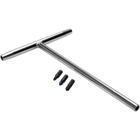 Tournevis porte-embouts en T avec embouts cruciformes JIS