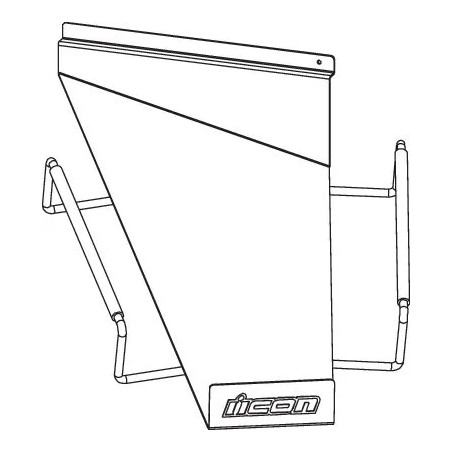 Kit d'accessoires pour présentoir Slatwall