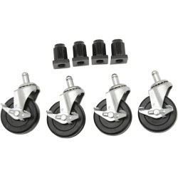 Caster Wheels for Tire Rack
