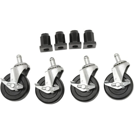 Caster Wheels for Tire Rack