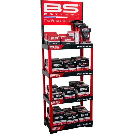 Présentoir pour batteries