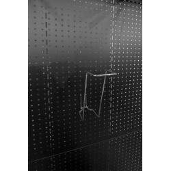 Crochet de présentoir pour casque moto