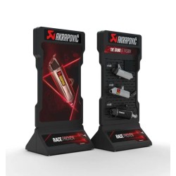 Présentoir moto vertical Akrapovic