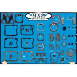 Gasket, Seal and O-Ring Display for Big Twin Motors