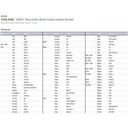 Bicycle Disc Brake Caliper Adapter Bracket