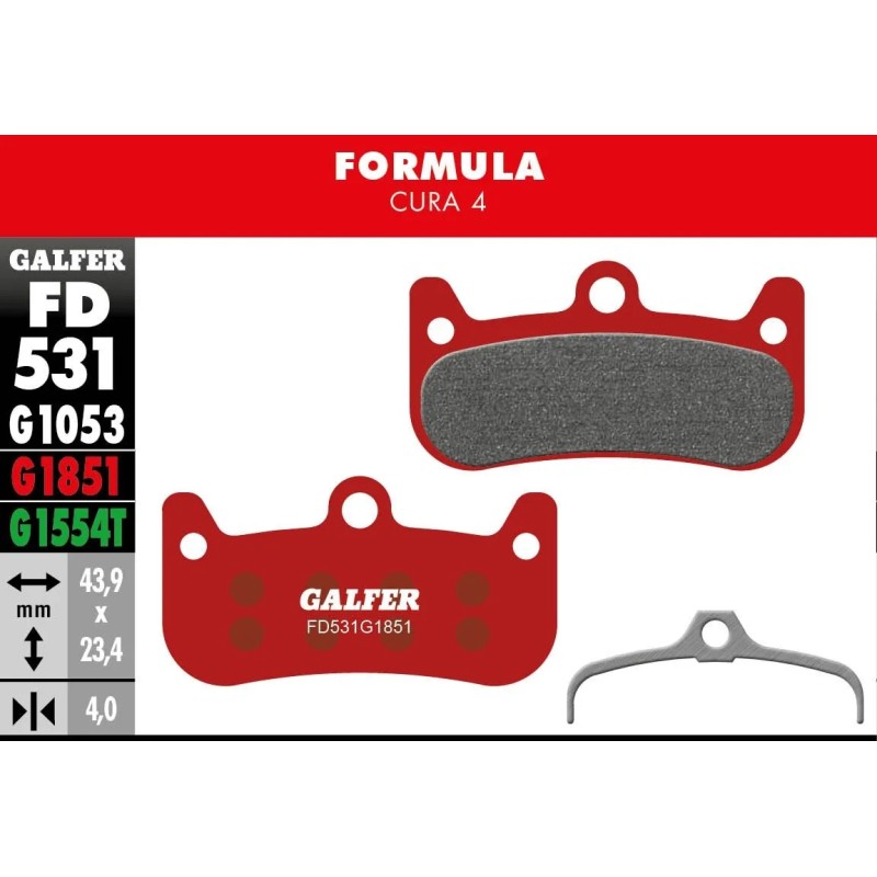 G1851 Advanced Brake Pads
