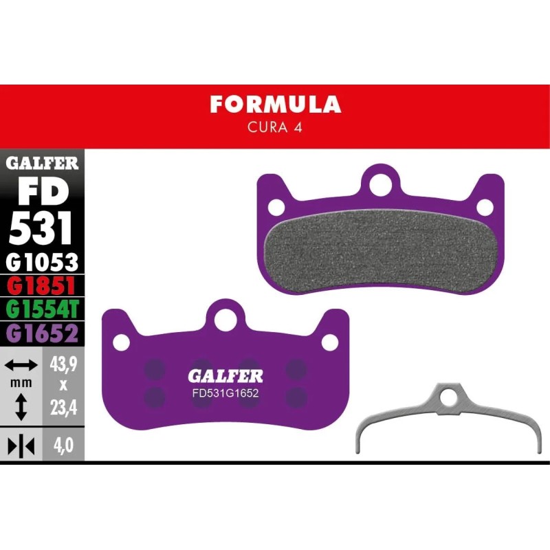 G1652 E-Bike Brake Pads