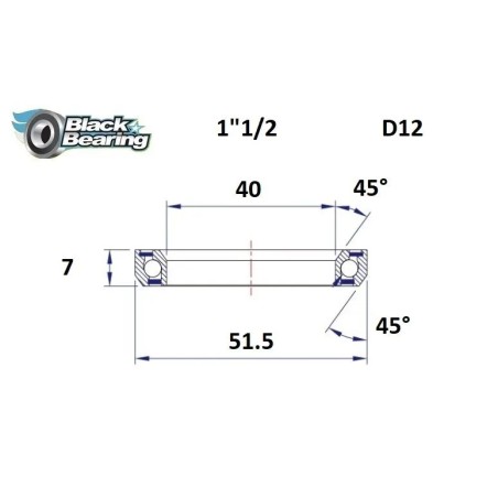 Roulement de jeu de direction