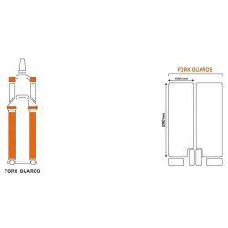 Autocollant de fourche