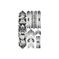 Autocollants de protection renforcée pour cadre Bull