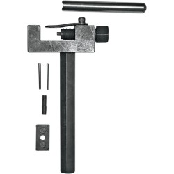Compact Chain Assembly and Rivet Tool