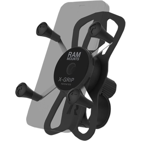 X-Grip  Phone Mount with RAM  Tough-Strap  Handlebar Base