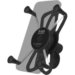 Support téléphone X-Grip® avec base de guidon RAM® Tough-Strap™