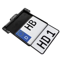 All-in-One 2.0 License Plate Holder w  LED Plate Lights, Brake and Rear Lights