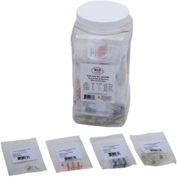 Kit/recharge de connecteurs de fils thermorétractables sans soudure