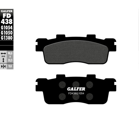 Semi-Metallic Brake Pads