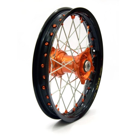 Elite MX-EN Wheel, silver spokes