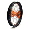 Elite MX-EN Wheel, silver spokes
