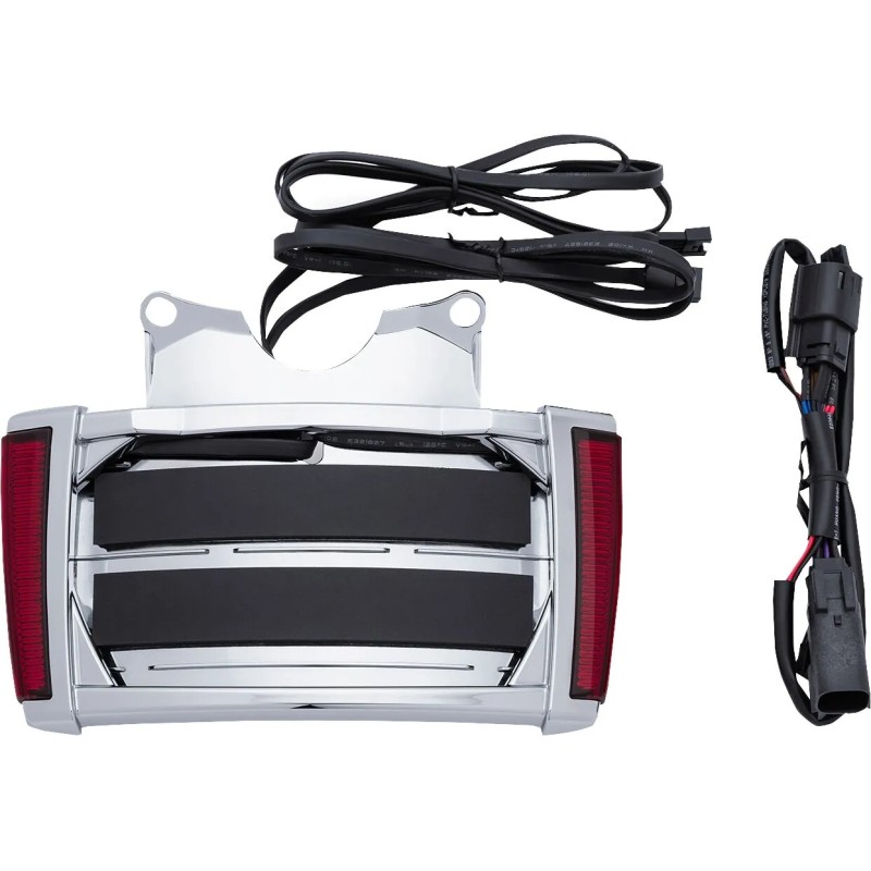 Cadre de plaque d'immatriculation éclairé LED