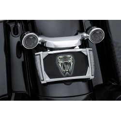 Cadre de plaque d'immatriculation éclairé LED