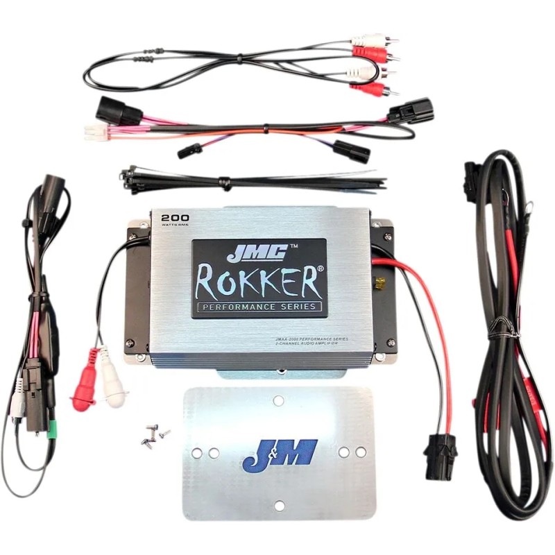 JMC ROKKER  200 W 2-Channel Amplifier Kit