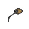 Adjustable Mirror Short Stem (12 cm) Black   Gold Edition