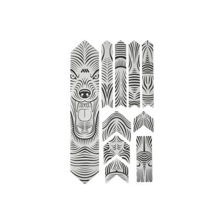 Autocollants de protection renforcée pour cadre Wolf