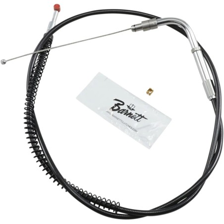 Black Vinyl Throttle Idle Cable