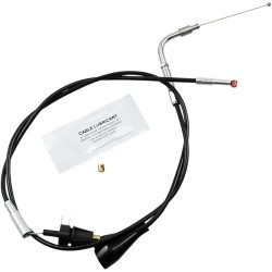Black Vinyl Throttle Idle Cable