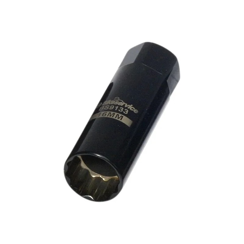 Douille pour bougie à paroi fine