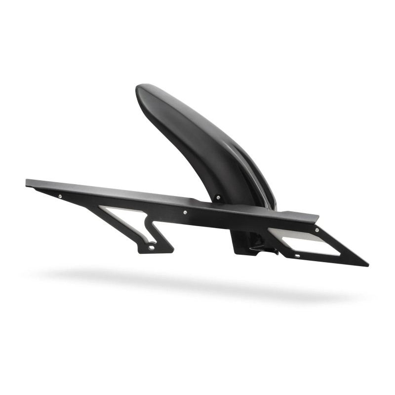 Lèche-roue avec protection de chaîne