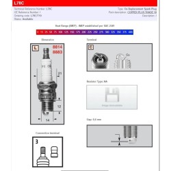 Champion Spark Plugs   Standard And Resistor Types