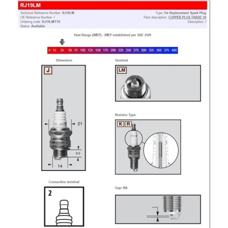 Champion Spark Plugs   Standard And Resistor Types