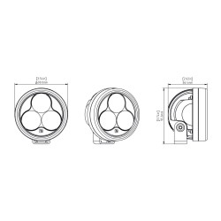 D3 LED Driving Light Pod