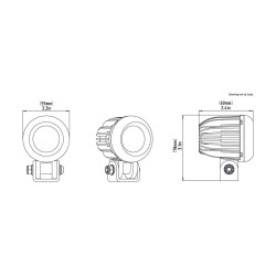 D2 LED Light Pod with DataDim Technology