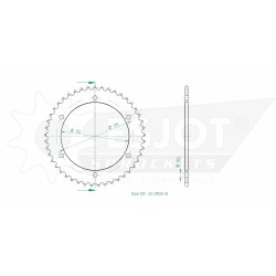 COURONNE ARRIÈRE STANDARD 525