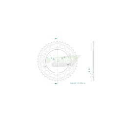 COURONNE ARRIÈRE STANDARD 525