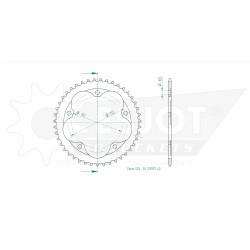 STANDARD SPROCKET REAR 525