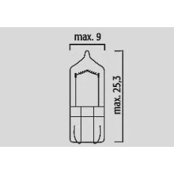 Filament Glass Wedge Bulbs