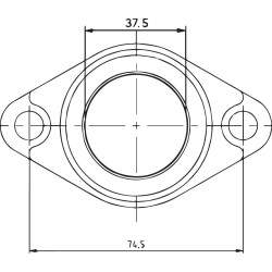 Carburetor Mounting Flange