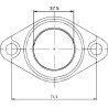 Carburetor Mounting Flange