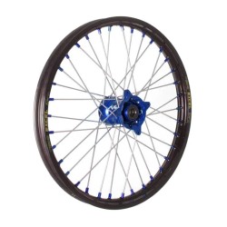 Roue Elite MX-EN avec rayons argentés